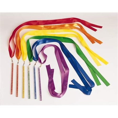 Everrich Industries Everrich EVC-0060 6 Feet Rhythm Ribbon - Set of 6 EVC-0060